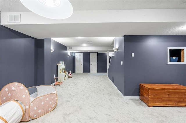 14712 Woodward St, Overland Park, KS 66223 - corridor with carpet and baseboards
