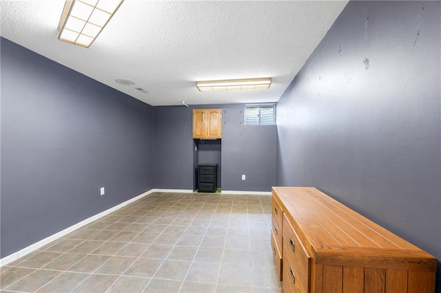 14712 Woodward St, Overland Park, KS 66223 - basement with a textured ceiling