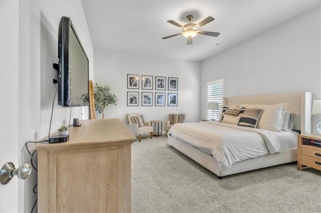 21404 W 47th Ter, Shawnee, KS 66218 - carpeted bedroom featuring ceiling fan