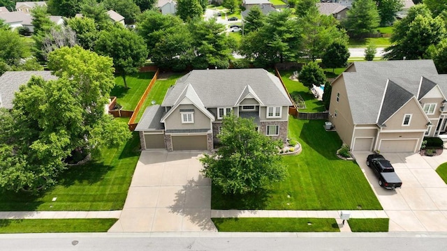 2312 NE Sweet Water Dr, Lees Summit, MO 64086 - aerial view of residential area