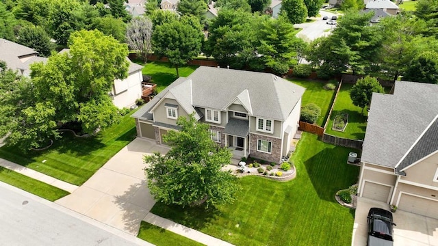 2312 NE Sweet Water Dr, Lees Summit, MO 64086 - aerial view of residential area