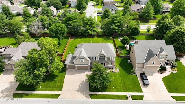 2312 NE Sweet Water Dr, Lees Summit, MO 64086 - aerial view of residential area