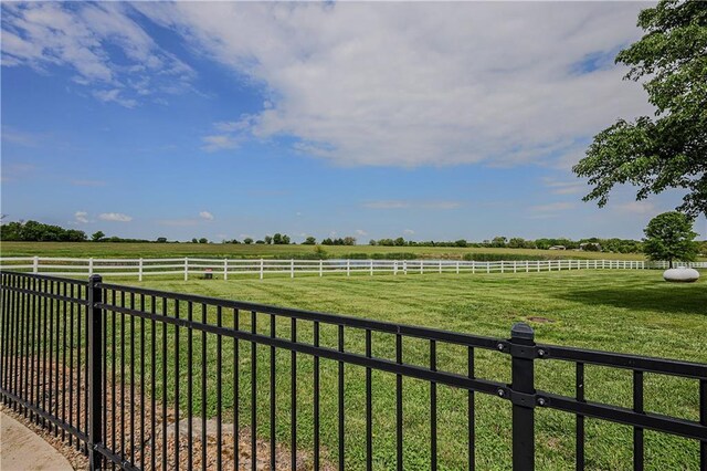 26528-23.09 S Metcalf Rd, Louisburg, KS 66053 - view of yard with a view of rural / pastoral area