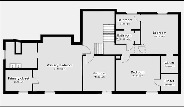 8708 W 92nd St, Overland Park, KS 66212 - view of floor plan / room layout