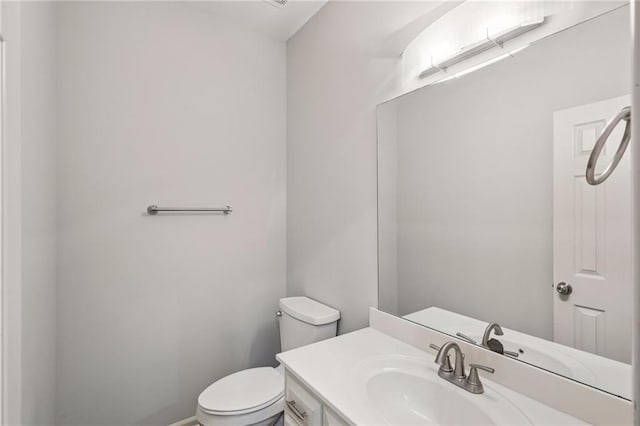 12909 Maple St, Overland Park, KS 66209 - half bathroom with toilet and vanity