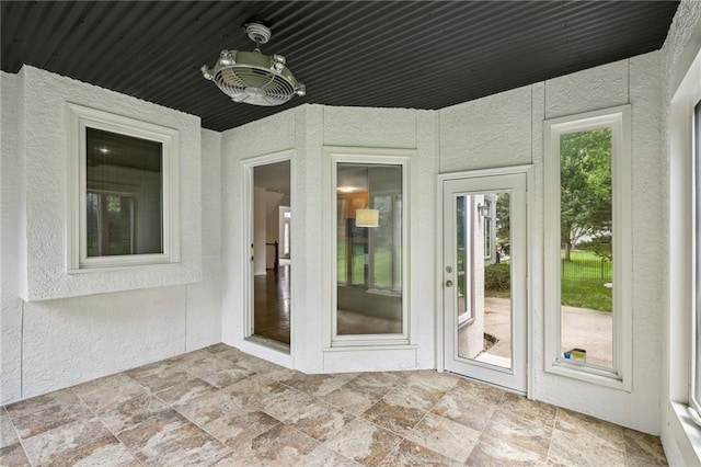 12909 Maple St, Overland Park, KS 66209 - view of unfurnished sunroom