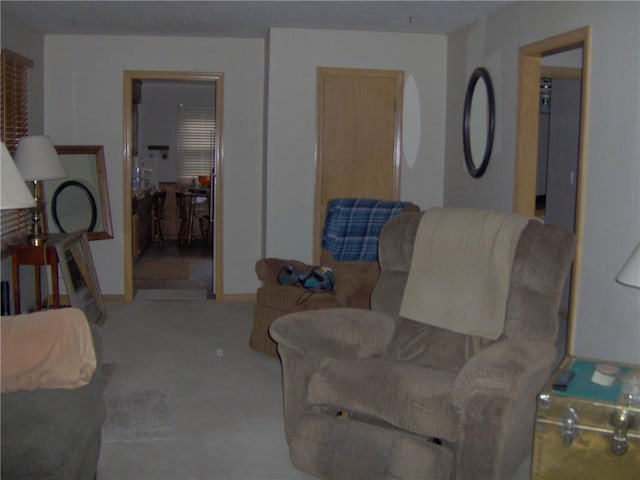 3016 S Northern Blvd, Independence, MO 64052 - living area with carpet floors