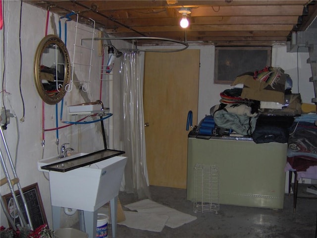 3016 S Northern Blvd, Independence, MO 64052 - view of unfinished basement