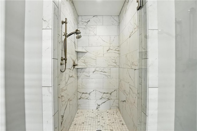 27181 W 100th Ter, Olathe, KS 66061 - bathroom featuring a marble finish shower