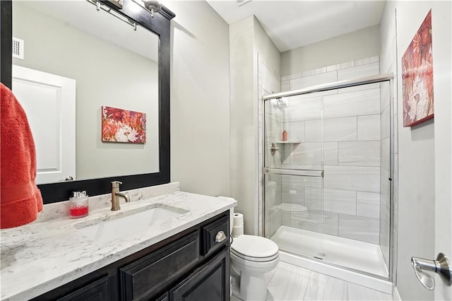 27181 W 100th Ter, Olathe, KS 66061 - full bath featuring vanity and a stall shower