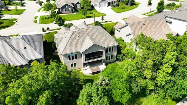 27181 W 100th Ter, Olathe, KS 66061 - aerial perspective of suburban area