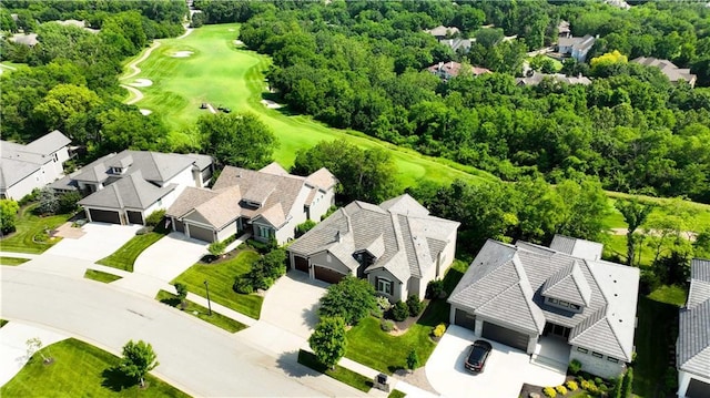 27181 W 100th Ter, Olathe, KS 66061 - aerial view of residential area featuring a local golf course