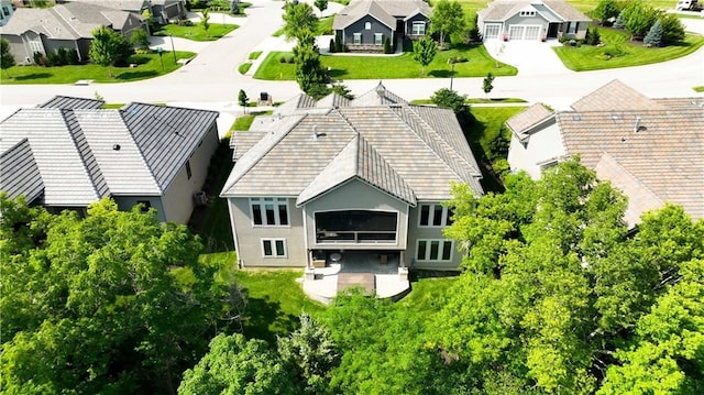 27181 W 100th Ter, Olathe, KS 66061 - aerial perspective of suburban area