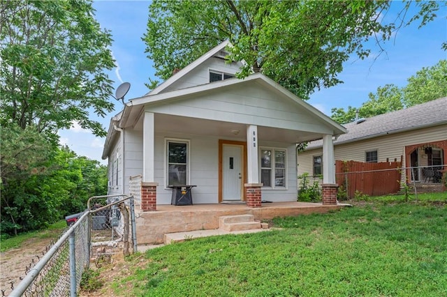 218 N 25th St, Kansas City, KS 66102 - view of front of property featuring covered porch