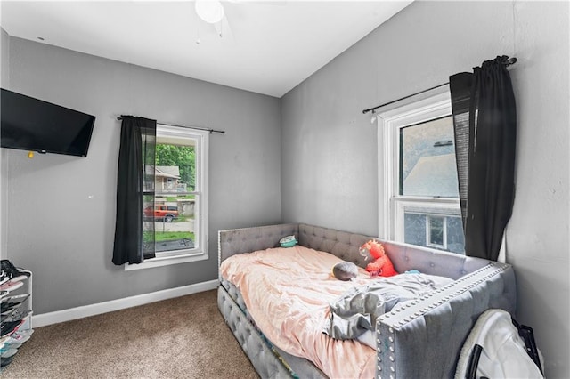 218 N 25th St, Kansas City, KS 66102 - carpeted bedroom with baseboards