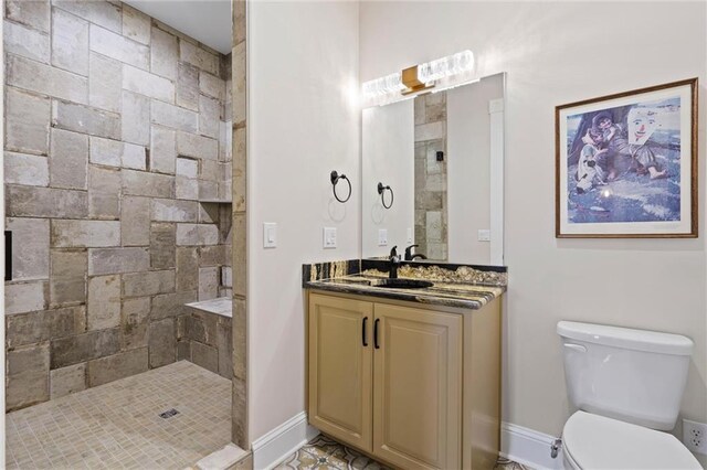 18405 371st Hwy, Platte City, MO 64079 - bathroom featuring vanity and tiled shower