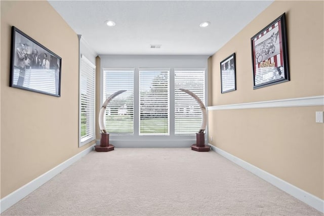 4204 SW Duck Pond Dr, Lees Summit, MO 64082 - interior space featuring carpet flooring and recessed lighting