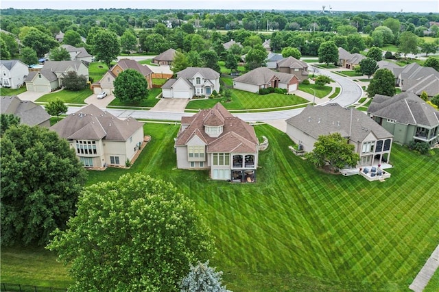 4204 SW Duck Pond Dr, Lees Summit, MO 64082 - aerial view of residential area