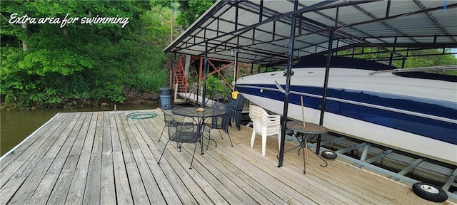28767 Parkway Dr, Warsaw, MO 65355 - dock with a water view