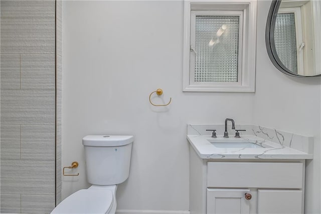 7824 Terrace St, Kansas City, MO 64114 - bathroom with toilet and vanity