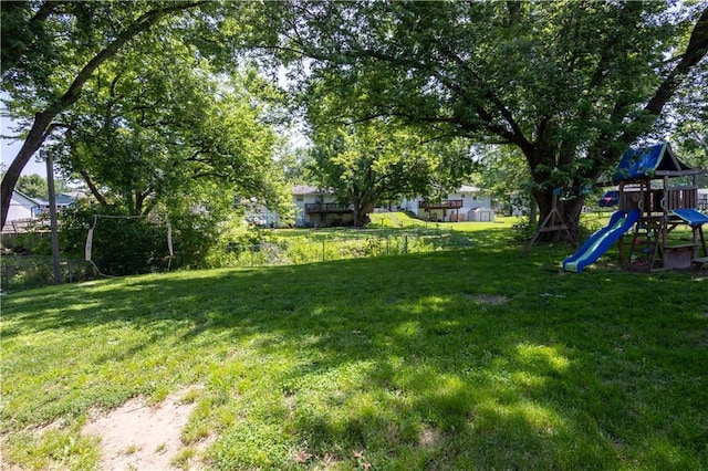 2905 Ajax Rd, Saint Joseph, MO 64503 - view of yard featuring a playground