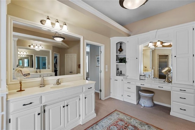 5716 W 146th St, Overland Park, KS 66223 - bathroom featuring vanity and baseboards