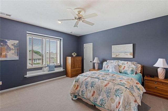 5716 W 146th St, Overland Park, KS 66223 - carpeted bedroom featuring ceiling fan and baseboards