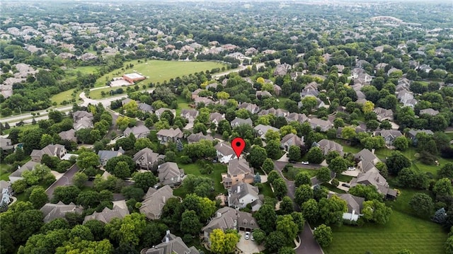5716 W 146th St, Overland Park, KS 66223 - aerial view of residential area