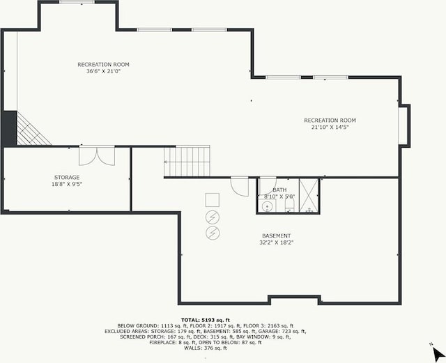 5716 W 146th St, Overland Park, KS 66223 - view of floor plan / room layout