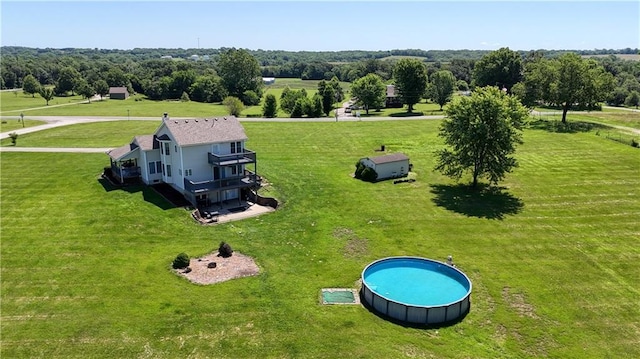 198 SE 455th Rd, Warrensburg, MO 64093 - view from above of property