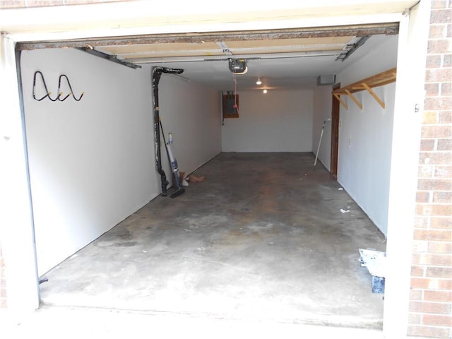 1019 N Kiger Rd, Independence, MO 64050 - garage with electric panel and a garage door opener