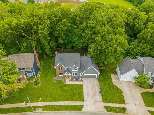 617 Butternut Ln, Liberty, MO 64068 - view from above of property