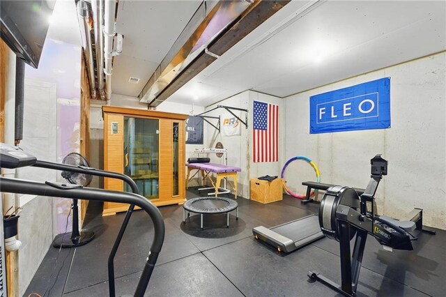 17316 Noland St, Overland Park, KS 66221 - view of workout room