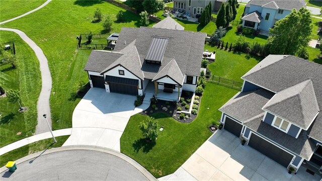 17316 Noland St, Overland Park, KS 66221 - view from above of property
