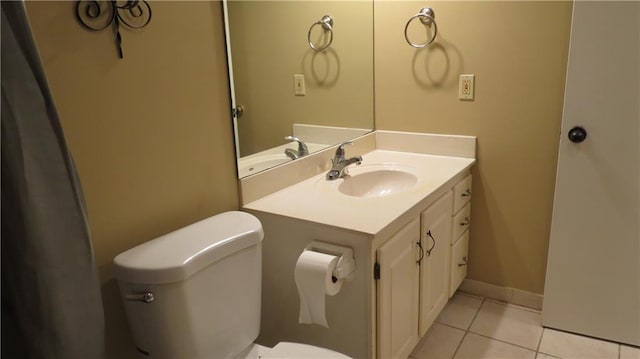 8806 W 106th Ter, Overland Park, KS 66212 - bathroom with tile patterned flooring and vanity