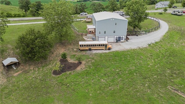 9414 Greenton Rd, Odessa, MO 64076 - view from above of property