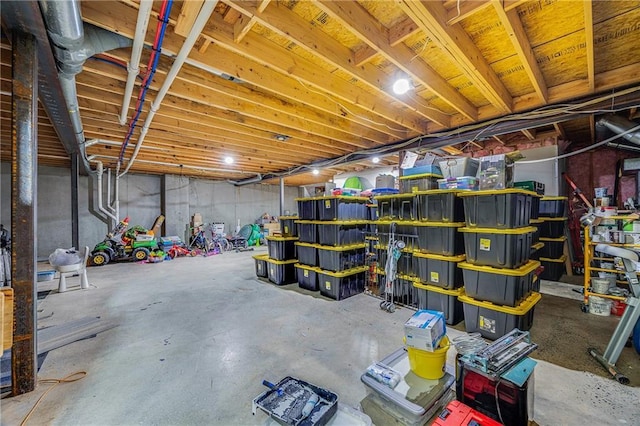 9414 Greenton Rd, Odessa, MO 64076 - view of unfinished basement
