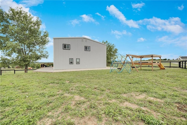 9414 Greenton Rd, Odessa, MO 64076 - view of home's exterior featuring a playground