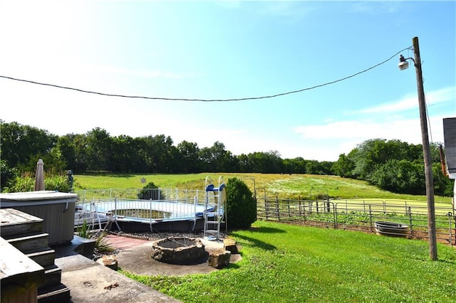31212 E Webster Rd, Grain Valley, MO 64029 - view of yard featuring a rural view