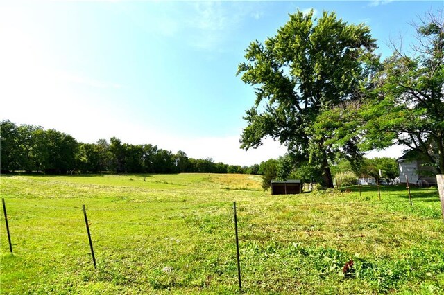 31212 E Webster Rd, Grain Valley, MO 64029 - view of yard featuring a view of rural / pastoral area