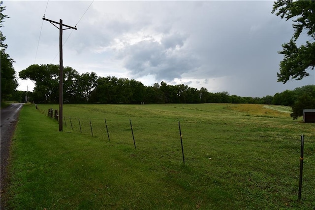 31212 E Webster Rd, Grain Valley, MO 64029 - view of yard with a view of countryside