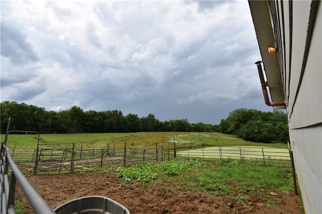 31212 E Webster Rd, Grain Valley, MO 64029 - view of yard featuring a view of rural / pastoral area