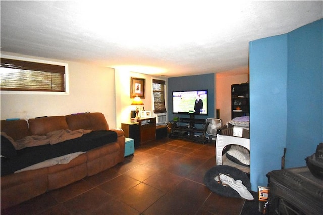 31212 E Webster Rd, Grain Valley, MO 64029 - living room with dark tile patterned floors