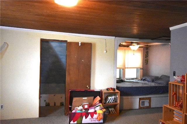 31212 E Webster Rd, Grain Valley, MO 64029 - carpeted bedroom featuring wooden ceiling
