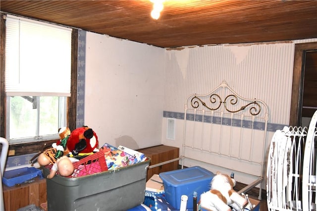 31212 E Webster Rd, Grain Valley, MO 64029 - bedroom featuring wooden ceiling