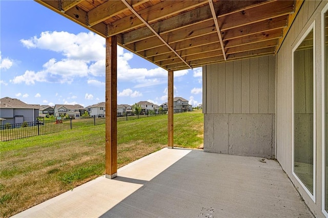 19499 W 114th Ter, Olathe, KS 66061 - view of patio / terrace with a residential view