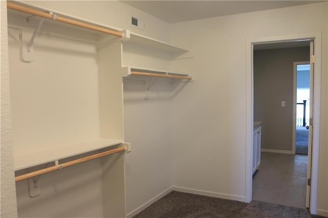 19444 W 114th Ter, Olathe, KS 66061 - walk in closet featuring dark colored carpet