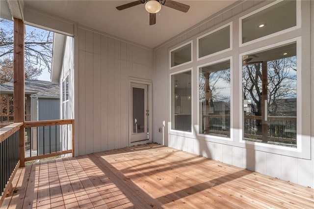 19455 W 114th Ter, Olathe, KS 66061 - deck with ceiling fan