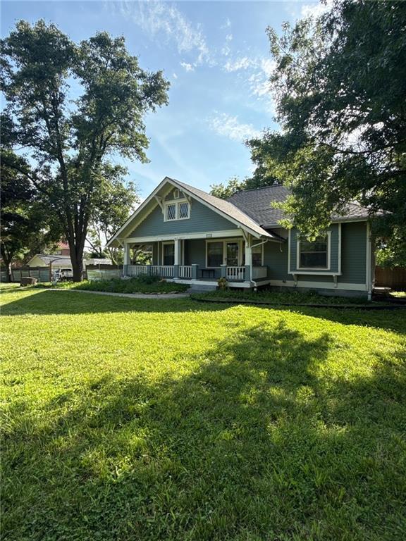 3112 N 155th St, Basehor, KS 66007 - view of front of home with covered porch