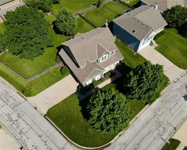 12499 S Marion St, Olathe, KS 66061 - aerial view of property and surrounding area